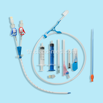 เตียงเดี่ยวคู่ Triple Lumen Celetone Dischargeable Hemodialysis Catheter